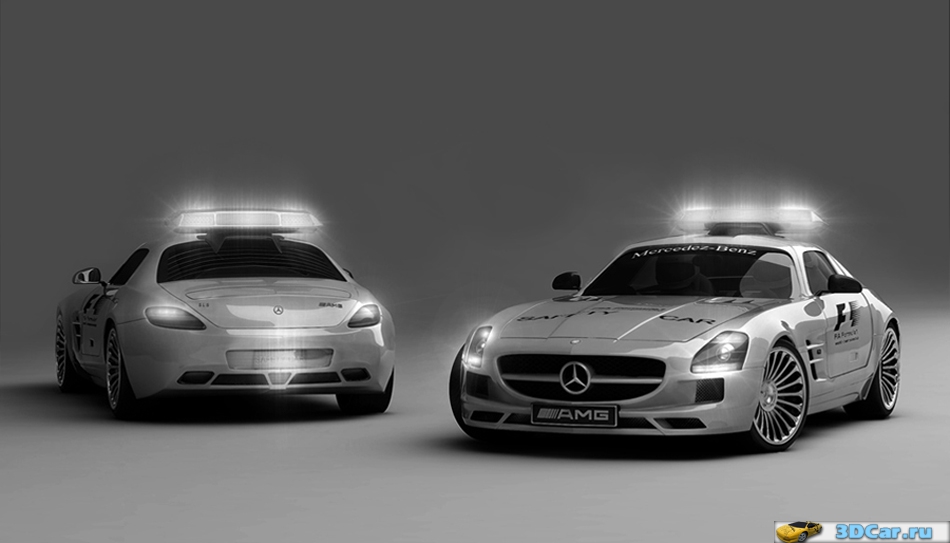Mercedes Benz SLS AMG F1 Safety Car