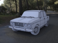 3d-визуализация ВАЗ-2106