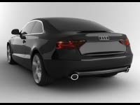 Audi A5 (вид сбоку и сзади)